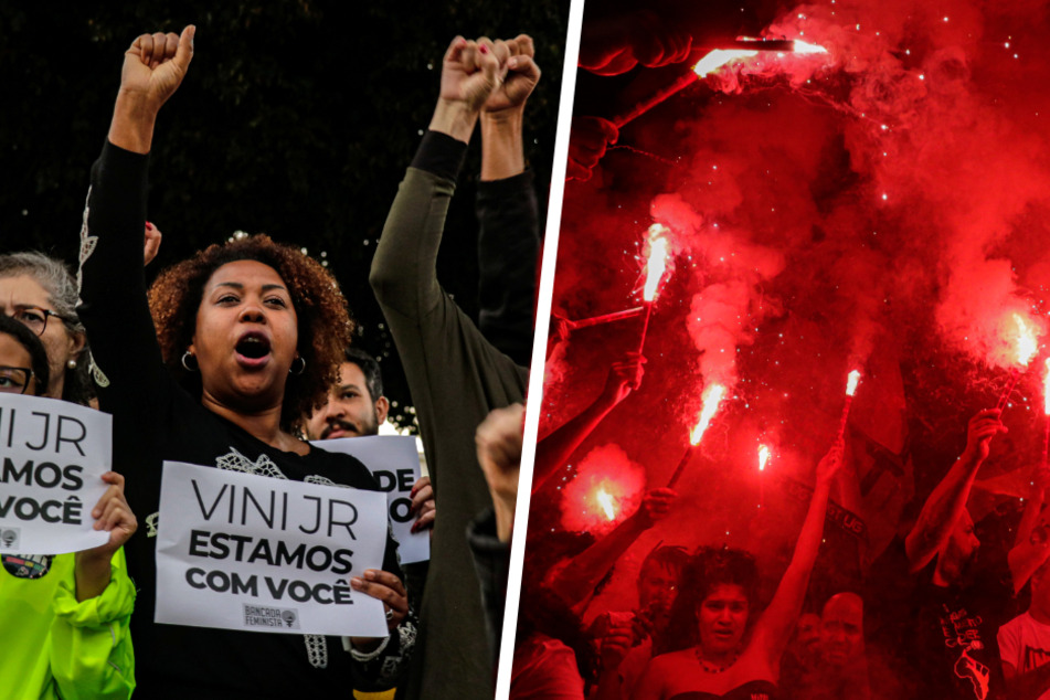 Rassismus-Skandal um Real-Star: Brasilianer demonstrieren vor Konsulat, Strafe gegen Valencia!