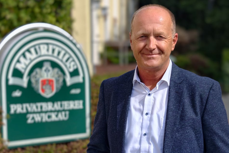 Jörg Dierig (57) hatte 2023 die Geschäfte bei der Zwickauer Mauritius-Brauerei übernommen.