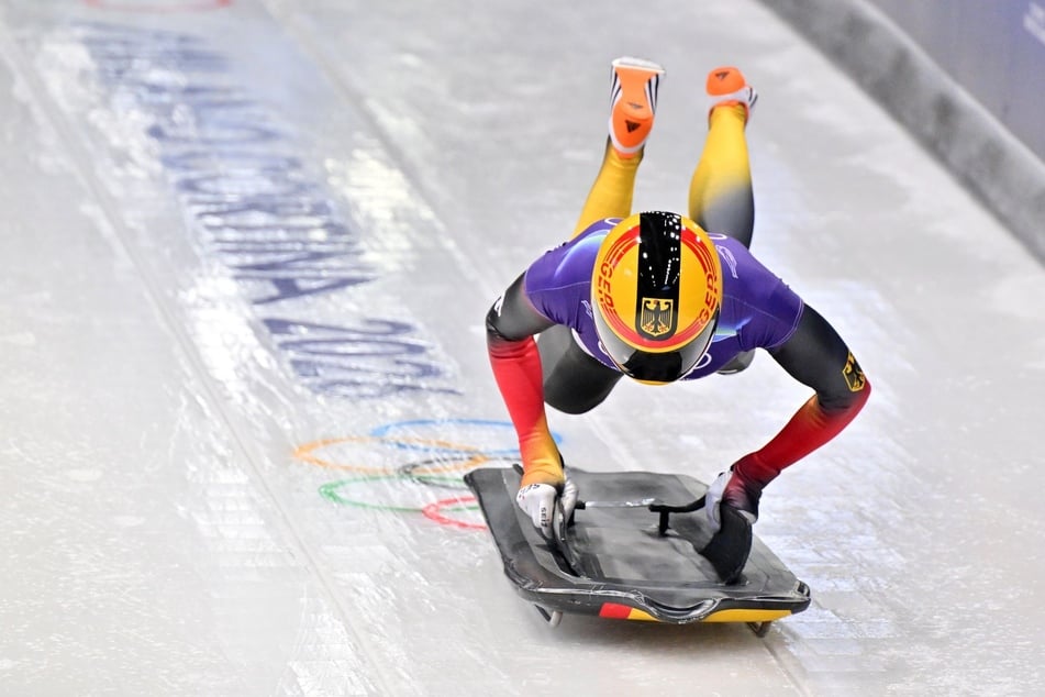 Ein super Start ins olympische Rennen. Susanne Kreher (27) fehlen nur vier Hundertstel zu Gold.