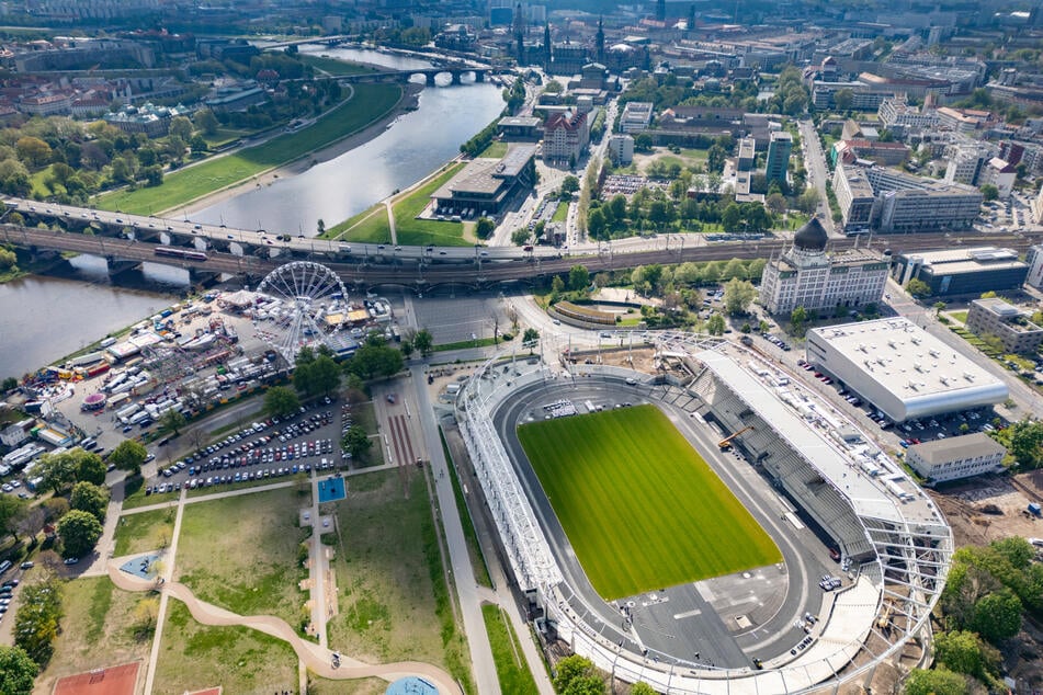 Im September wird im Dresdner Heinz-Steyer-Stadion der City-Biathlon ausgetragen.