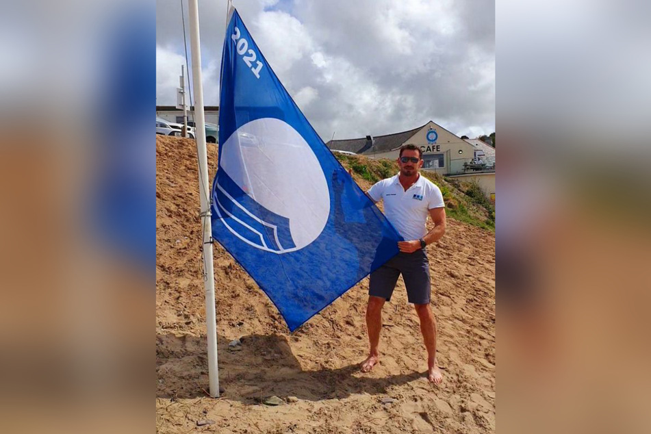 Strandaufseher Andy Stewart (53) will dem wilden Treiben ein Ende setzen.