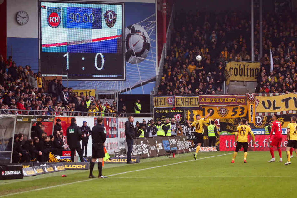 2. Februar 2019: Dresden verlor 0:1 in Heidenheim. Am Sonntag soll es anders werden.