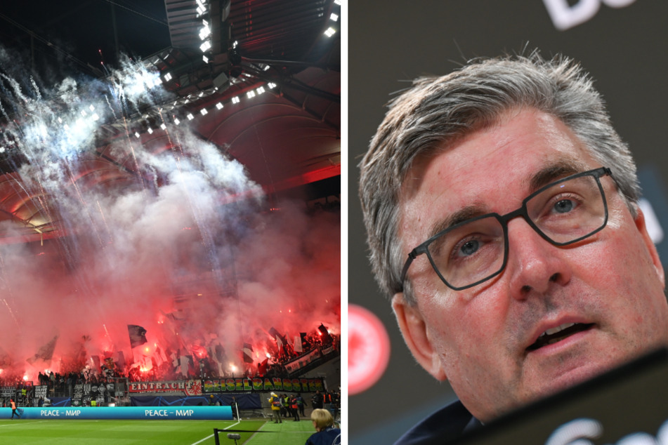 Eintracht Frankfurts Vorstandsboss Axel Hellmann (51) äußerte im Zuge des Fan-Skandals von Neapel heftige Kritik an der italienischen Regierung sowie an der UEFA.