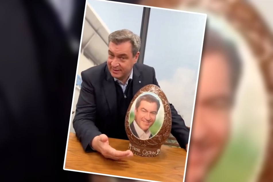 Nach rund eineinhalb Jahren schaffte es Söders skurriles Osterei wieder in die Medien. Zumindest in Frankreich. (Archivfoto)