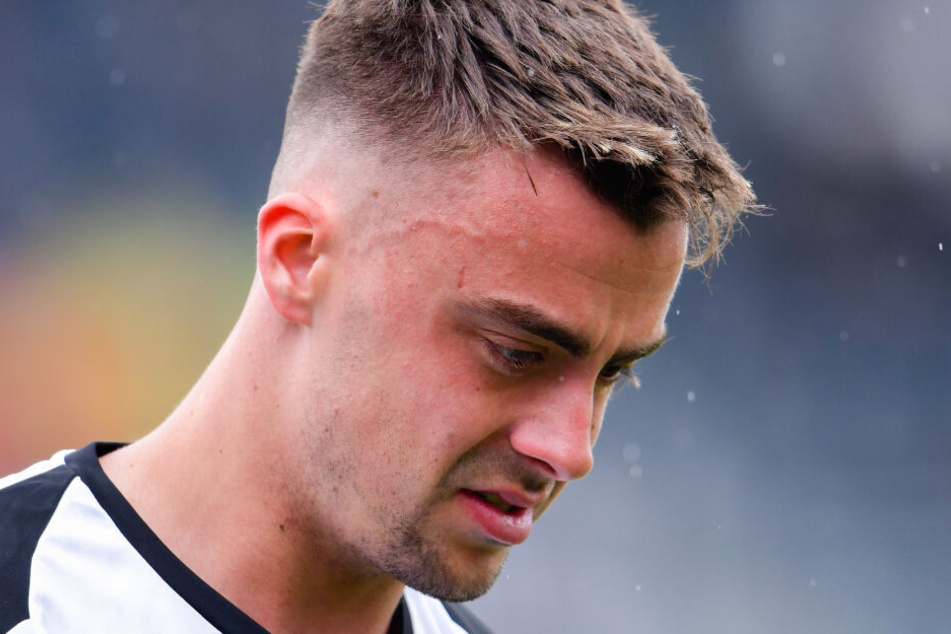Im Bild noch im Trikot der Sandhausener zu sehen: Philipp Förster.