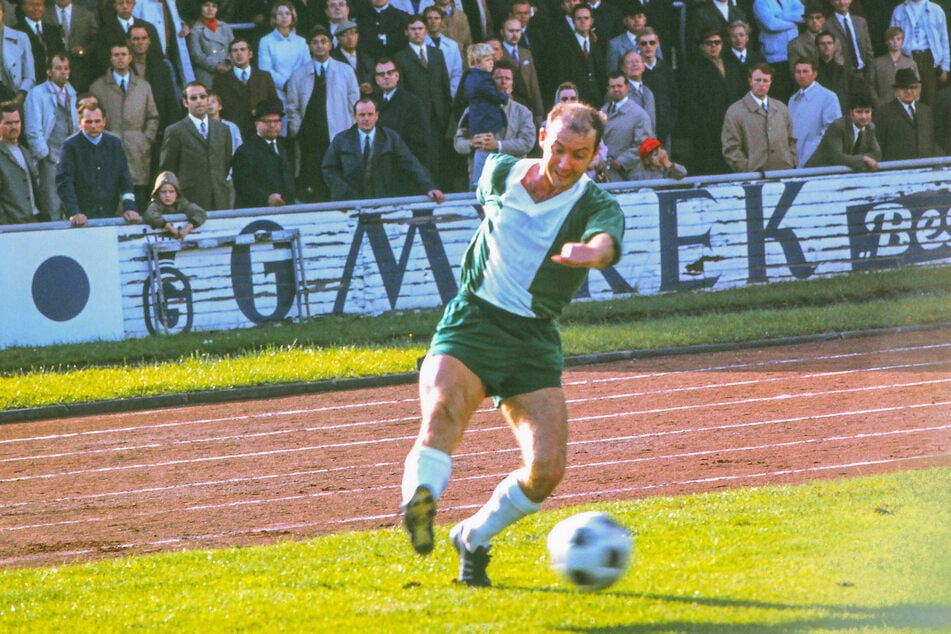 Dieter Thun 1968 im Einsatz für den VfL Wolfsburg. (Archivfoto)