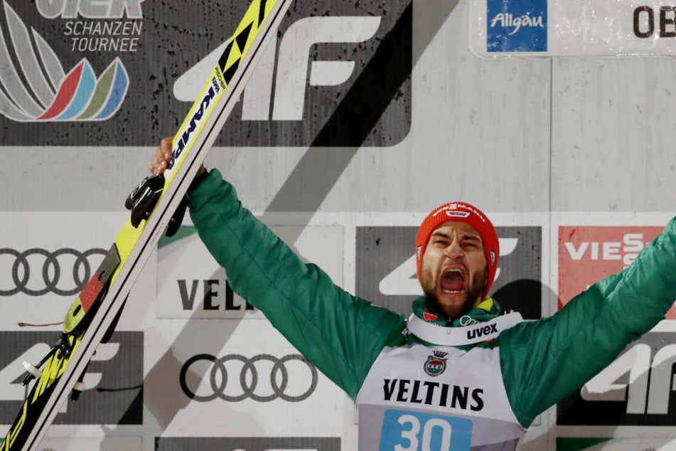 Markus Eisenbichler ist nach seinem zweiten Platz in Oberstdorf deutscher Hoffnungsträger.