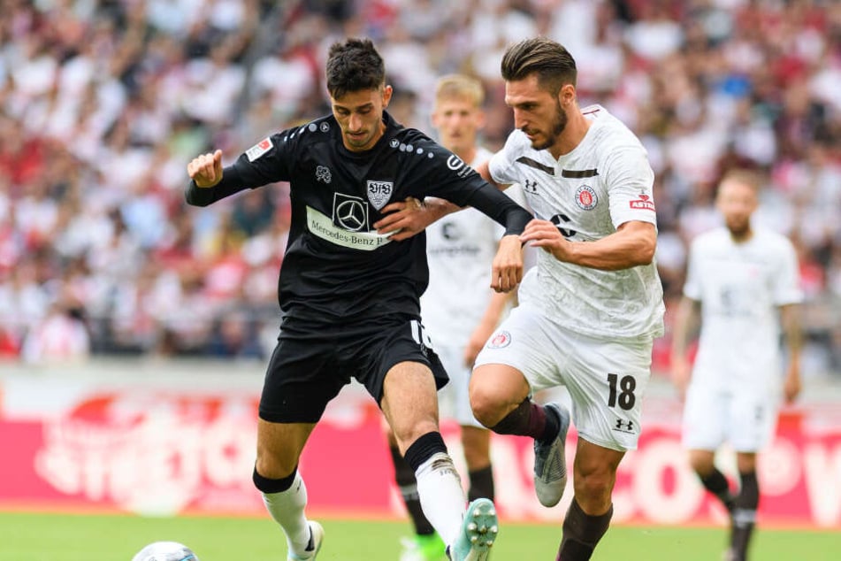 Stuttgarts Mittelfeldspieler Atakan Karazor (links im Bild) über Nicolás González: "Einfach ein geiler Typ!"