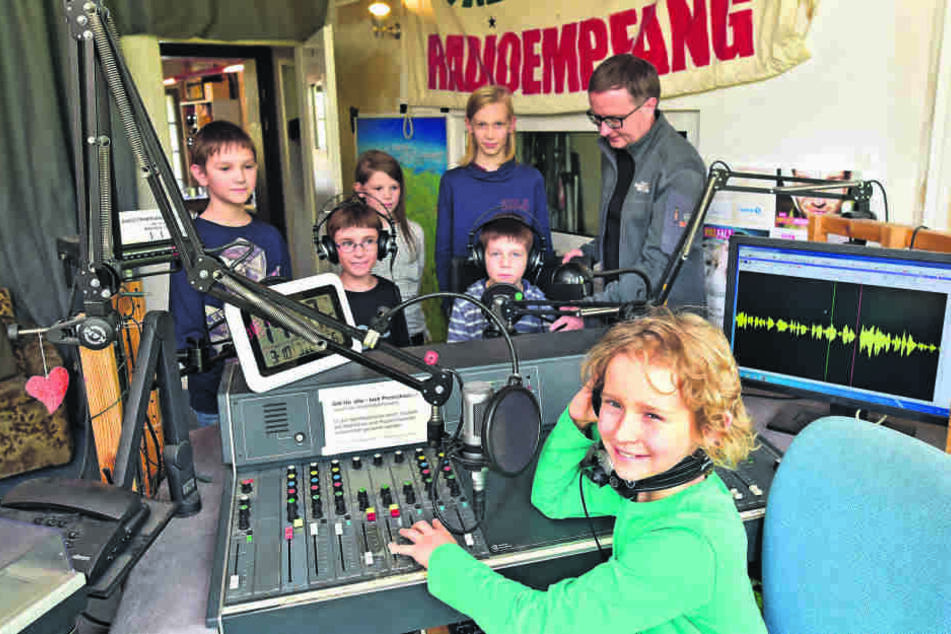 Bei Radio T sind Sendungen in Kinderhand.