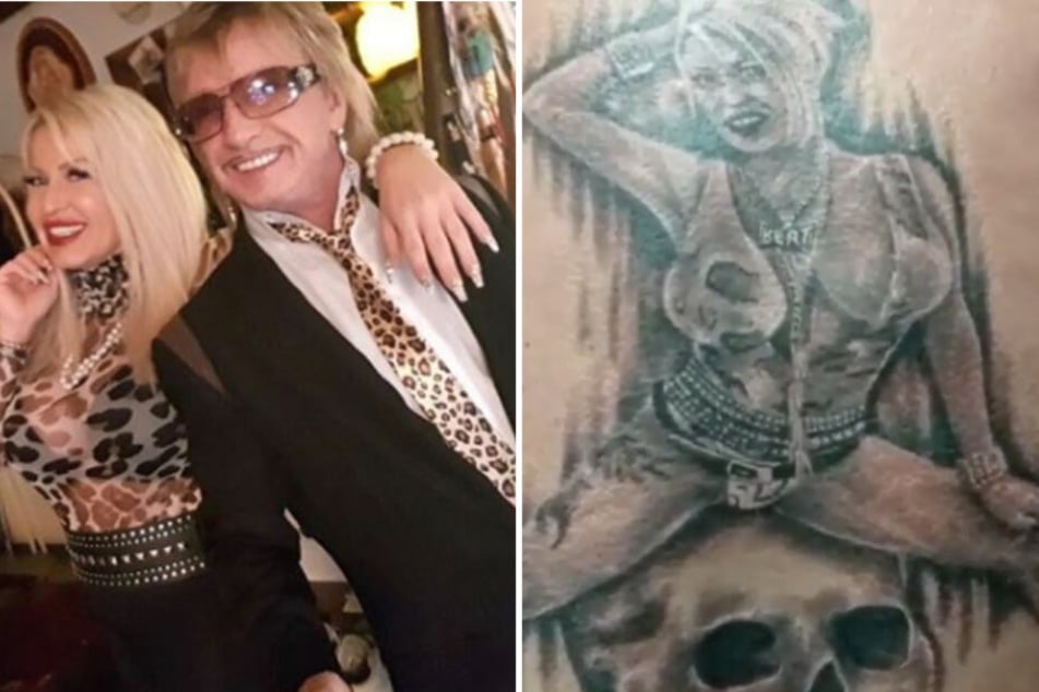 Bert Wollersheim und seine Ginger haben sich Liebves-Tattoos stechen lassen.