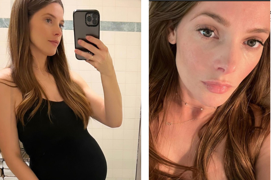 The Twilight star shared pictures of her growing belly throughout her pregnancy.