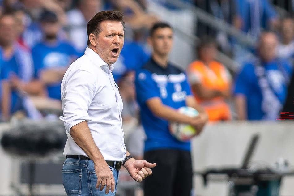 Verlor auch das zweite Heimspiel mit dem 1. FC Magdeburg: Aufstiegstrainer Christian Titz (51).