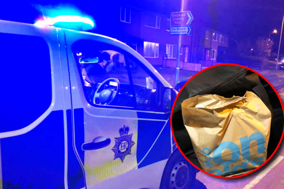 Am Ende wurde das McMenü durch die Beamten ausgeliefert.