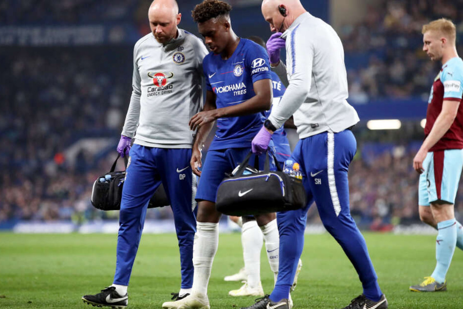 Callum Hudson-Odoi musste gegen den FC Burnley mit einer Verletzung das Feld verlassen.
