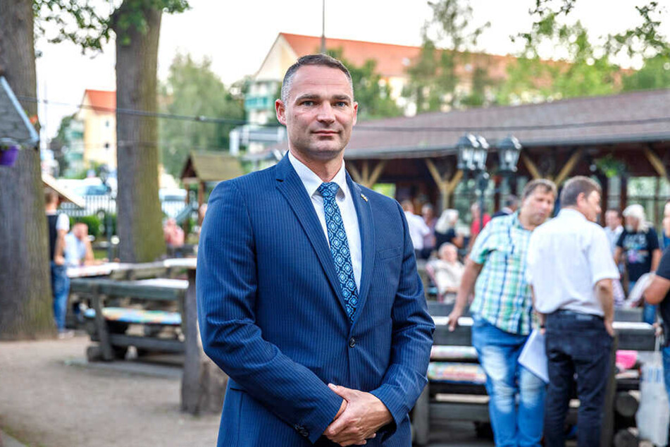 Der Unterlegene AfD-Kandidat Sebastian Wippel.