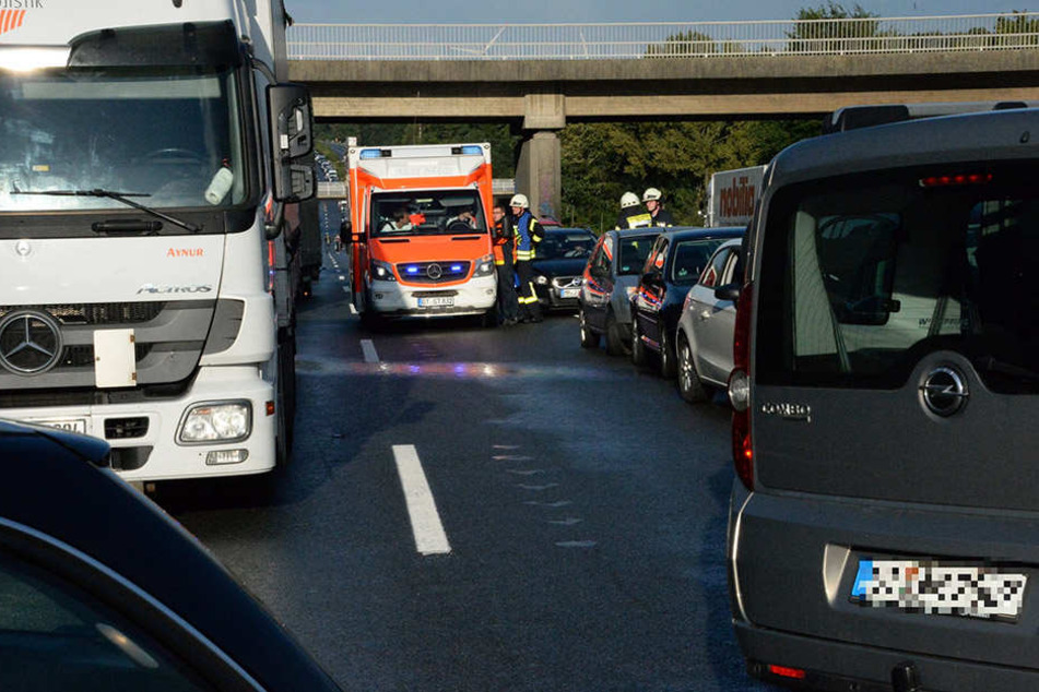 Die Autobahn wird mehrere Stunden gesperrt bleiben.
