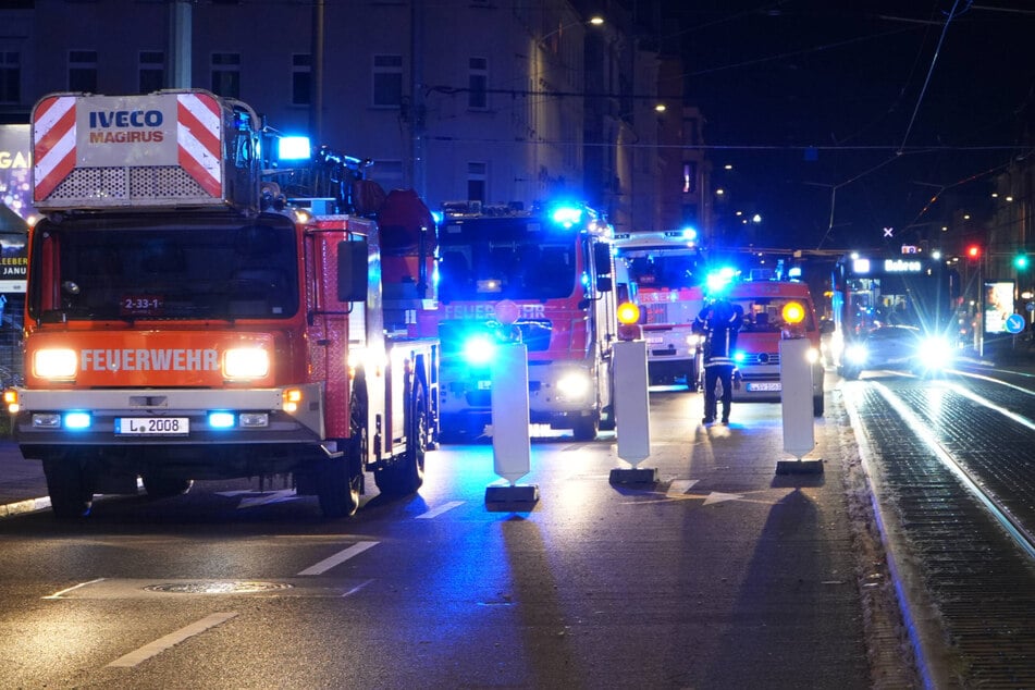 Feuerwehr, Polizei und Rettungsdienst kamen zum Einsatz.