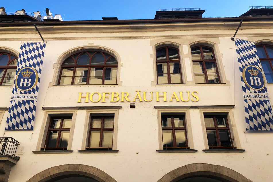 Das Hofbräuhaus in München.