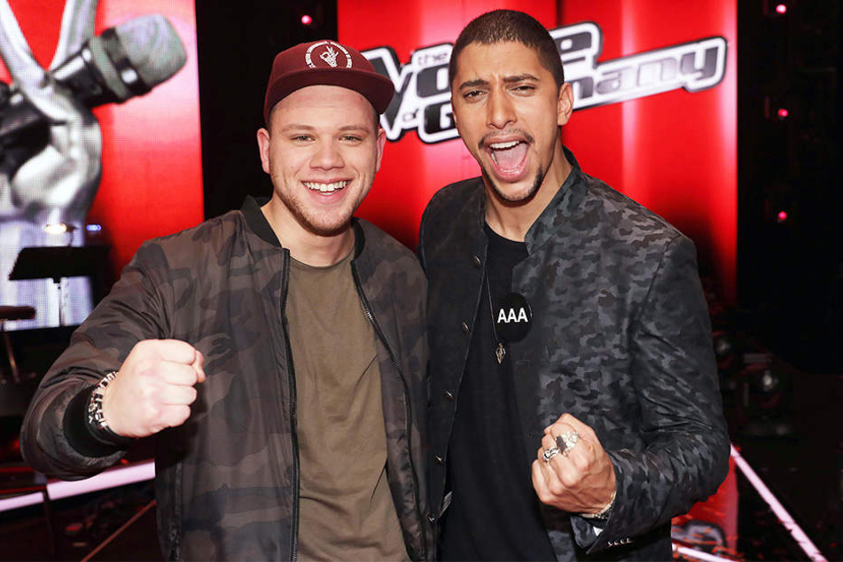 Am 18. Dezember wurde Tay Schmedtmann (links) offiziell zum "The Voice"-Sieger gekürt. Kurze Zeit später verkündete Coach Andreas Bourani (rechts) sein Aus bei der Castingshow.