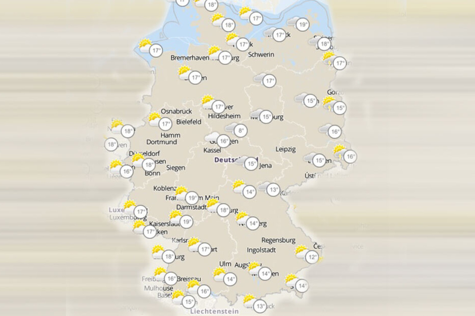 Das Wetter wird vor allem im Osten Deutschlands sehr ungemütlich.