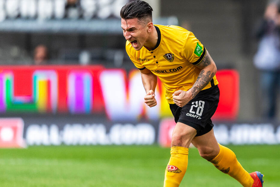Baris Atik schrie den Jubel über sein erlösendes Tor heraus.