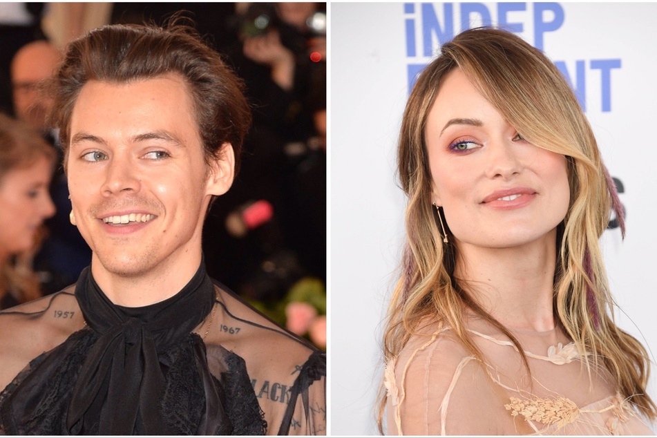 Following their PDA-filled trip to Italy, fans question if Olivia Wilde (r) and Harry Styles (l) secretly wed.