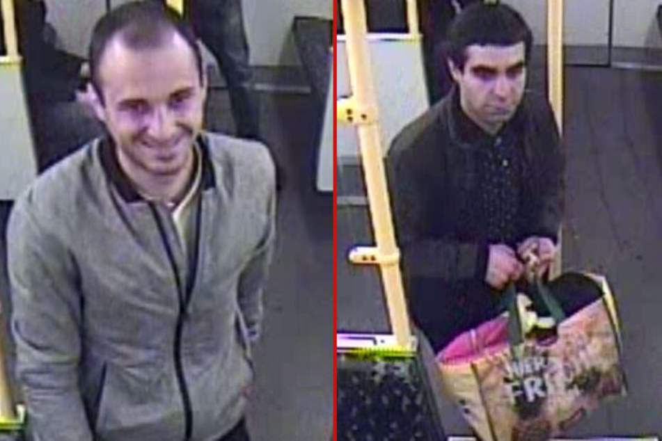Wer hat diese Männer gesehen? Der Vorfall ereignete sich im Bereich der U-Bahn-Haltestelle Paracelsus-Bad. (Bildmontage)
