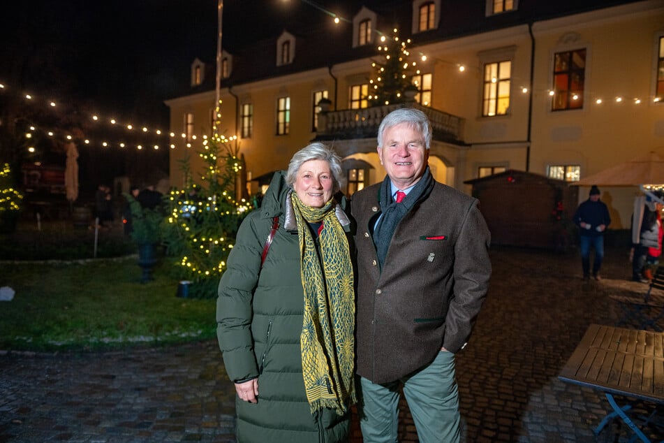 Georg Prinz zur Lippe und Prinzessin Alexandra sind seit 25 Jahren mit Herz Gastgeber der "Proschwitzer Weihnacht".