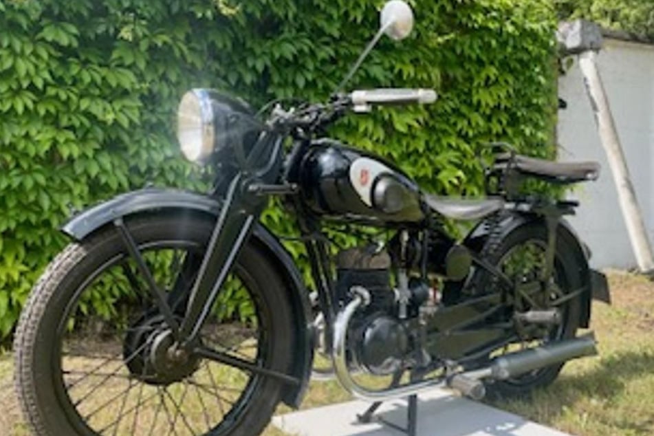 Auch diese Zündapp wurde in Kamenz gestohlen.