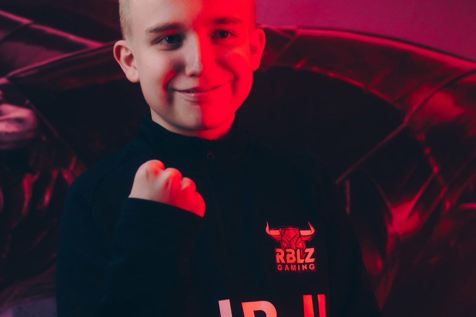 Anders Vejrgang (14) steht seit Sommer bei den Leipziger Rebelz unter Vertrag.