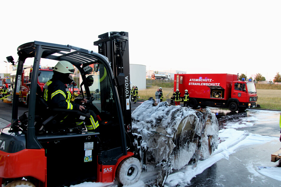Die Feuerwehr konnte den Brand nach zwei Stunden löschen.