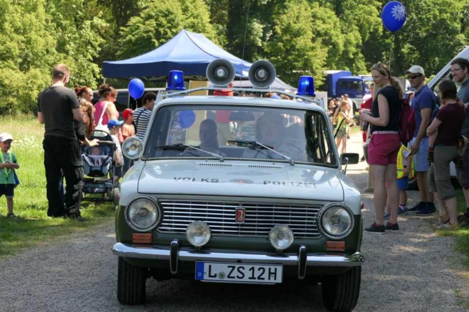 Sogar die "Volkspolizei" war dabei.