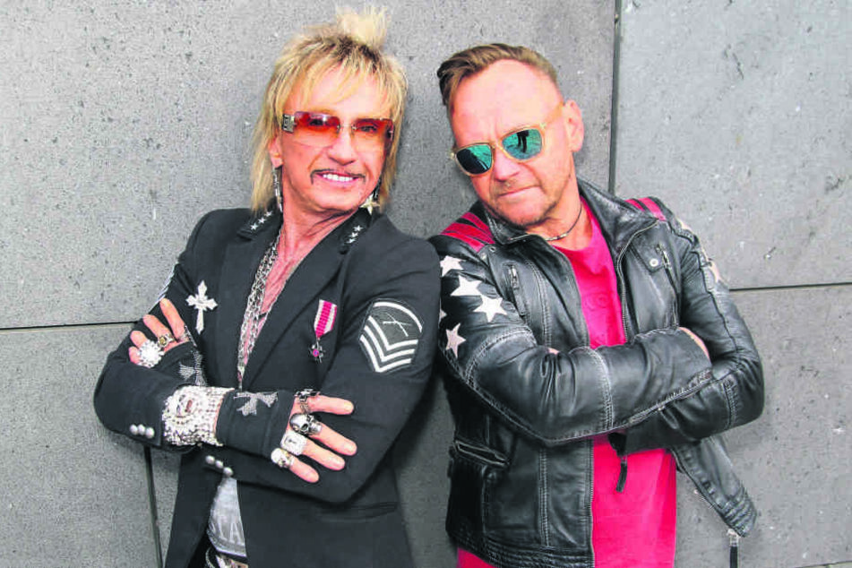 Machen zusammen Musik: Bordell-König Bert Wollersheim (67) und Schlager-DJ Engel B. alias Falk Engert (51).