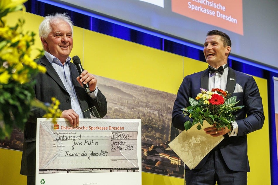 Tom Liebscher-Lucz (r.) und sein Erfolgs-Trainer Jens Kühn (l.) gehören zu den Seriensiegern.