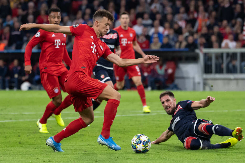Ivan Perisic gab sein Champions-League-Debüt für den FC Bayern.