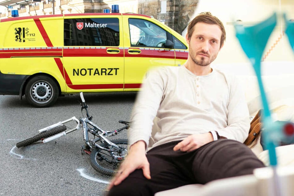 Radfahrer nach Unfall in Klinik: Jetzt appelliert er an alle im Verkehr