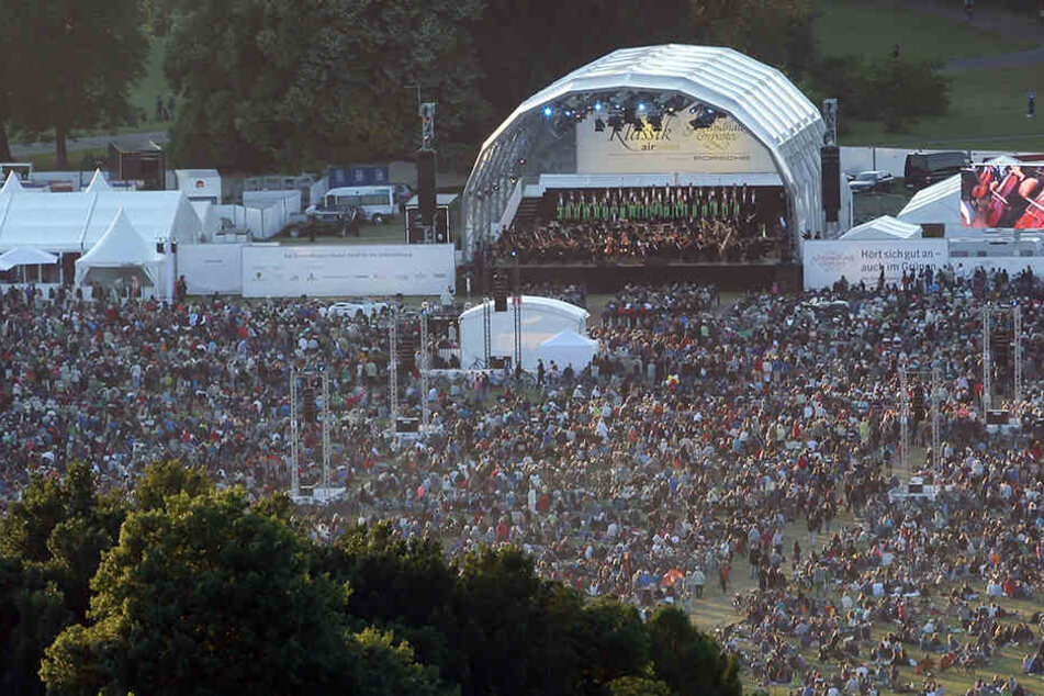 25.000 Besucher lauschten im vergangenen Jahr den Klängen des Gewandhausorchesters im Rosental.