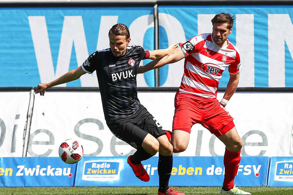 Sebastian Schuppan (l.) und die Würzburger Kickers empfangen Hoffenheim und sind ein durchaus anspruchsvoller Gegner.