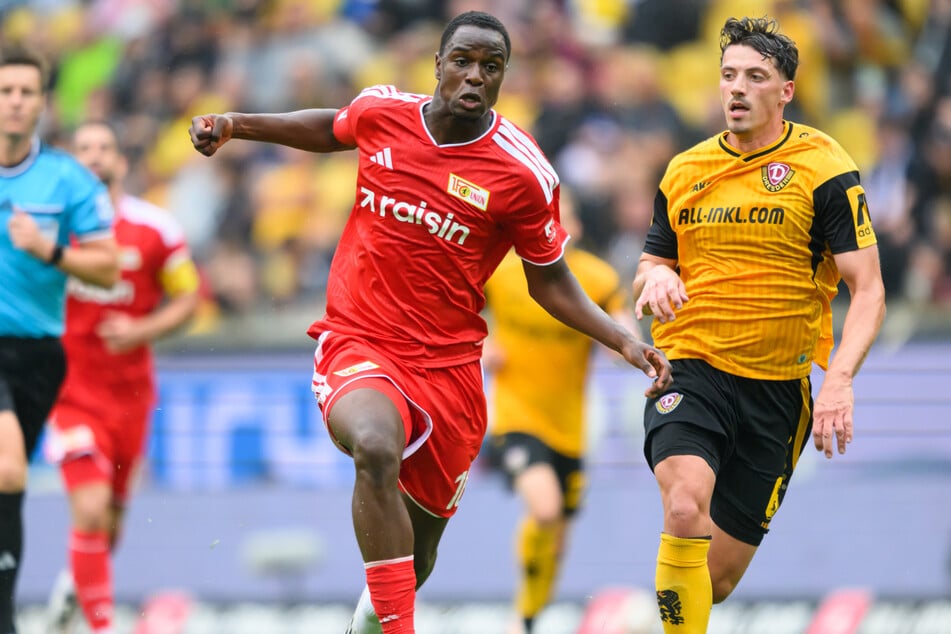 Ilyas Ansah (21, l.) verlässt Union Berlin.