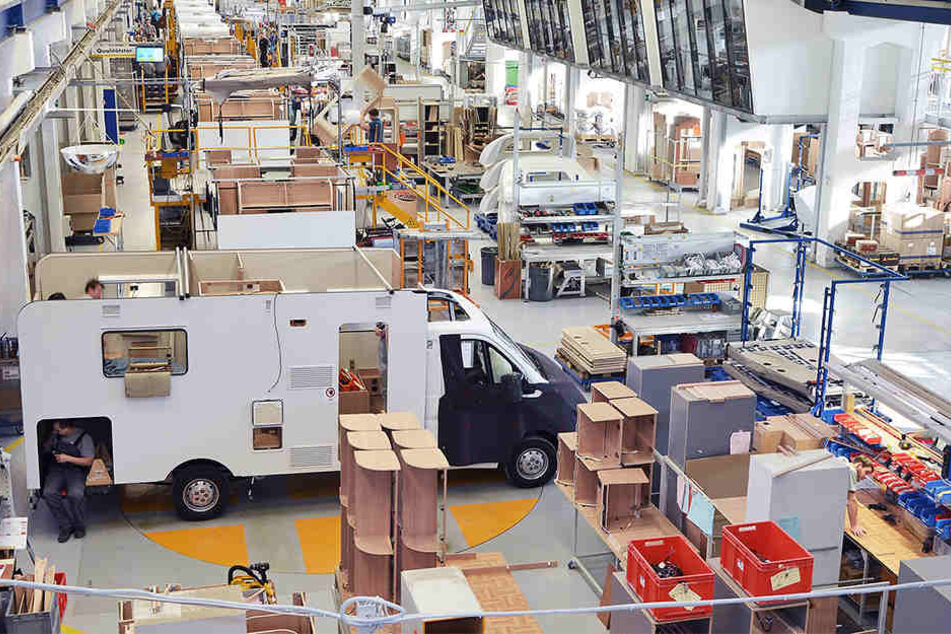 Bei Capron werden Reisemobile hergestellt. Das Unternehmen sucht neue Mitarbeiter.