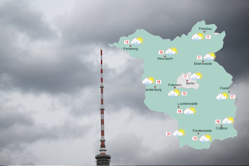 Berlin und Brandenburg: Schauer und Gewitter zum Wochenstart