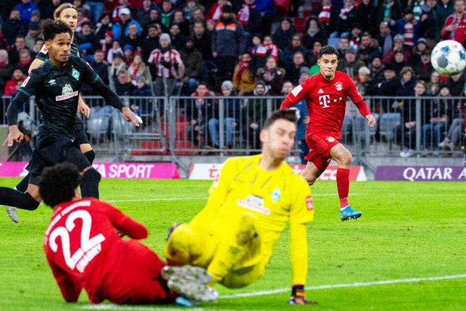 Philippe Coutinho (r.) konnte zum Ausgleich für den FC Bayern München treffen.