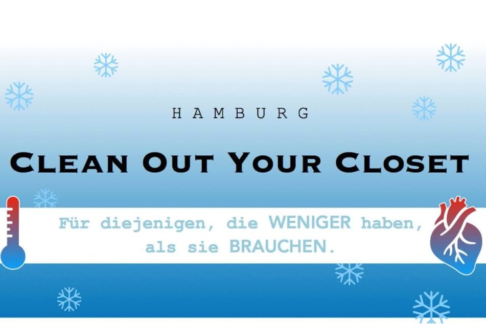 Anstatt im Schrank zu liegen, könnte deine alte Winterjacke Leben retten – denk mal drüber nach und gib sie vielleicht als Spende in dem Ottensener Waschsalon/Café "Laundrette" ab.