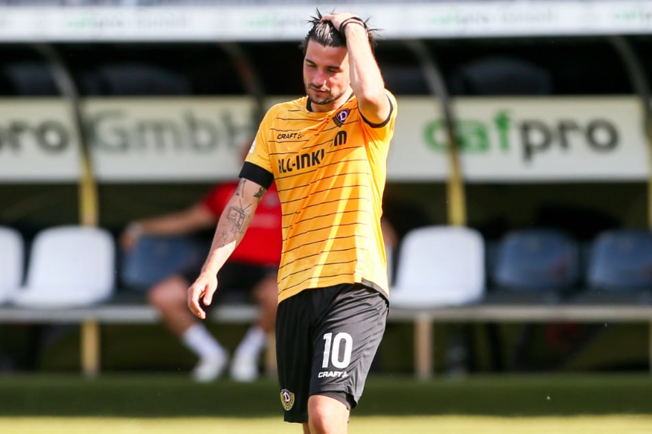 Marco Terrazzino (29) stieg in der vergangenen Saison mit Dynamo Dresden aus der 2. Bundesliga ab.