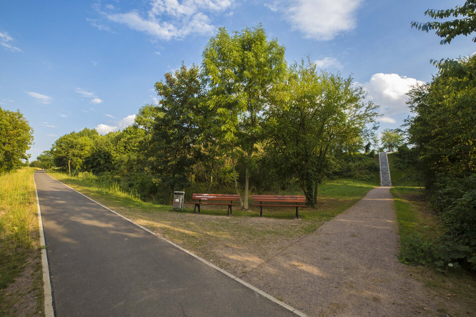 An der Aussichtstreppe (erreichbar die Cämmerswalder Straße) wird der Treffpunkt für die Planungs-Werkstatt sein. Dort wird sich auch der "Wunsch-Breifkasten" befinden.