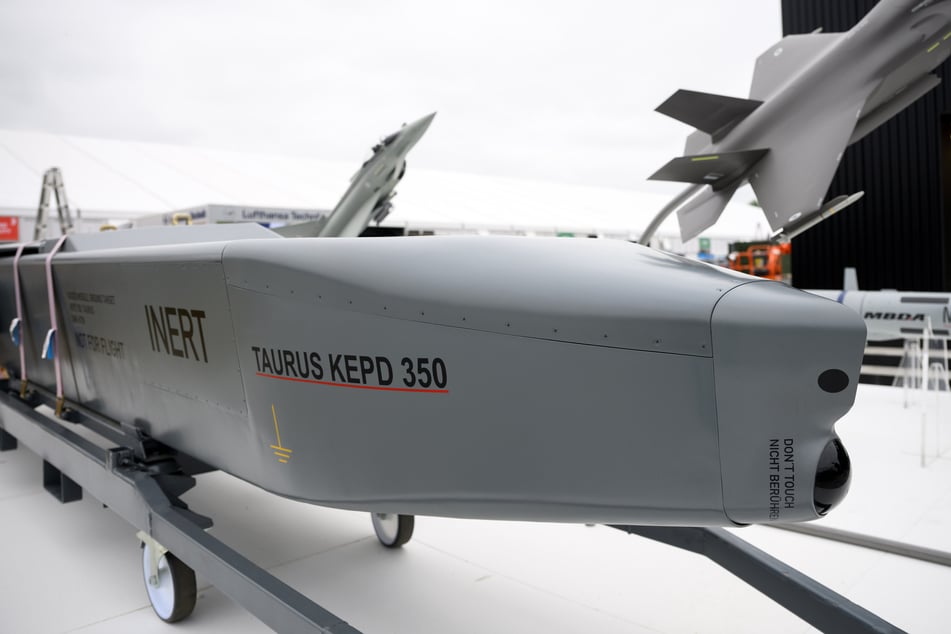 Der Marschflugkörper Taurus KEPD-350 ist einer der modernsten Flugkörper der Deutschen Luftwaffe. (Archivfoto)