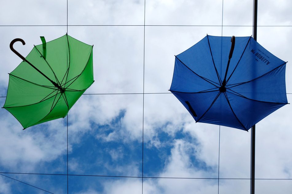 Wolken, Regen und etwas Sonne: Am Wochenende ist in Sachsen alles dabei.