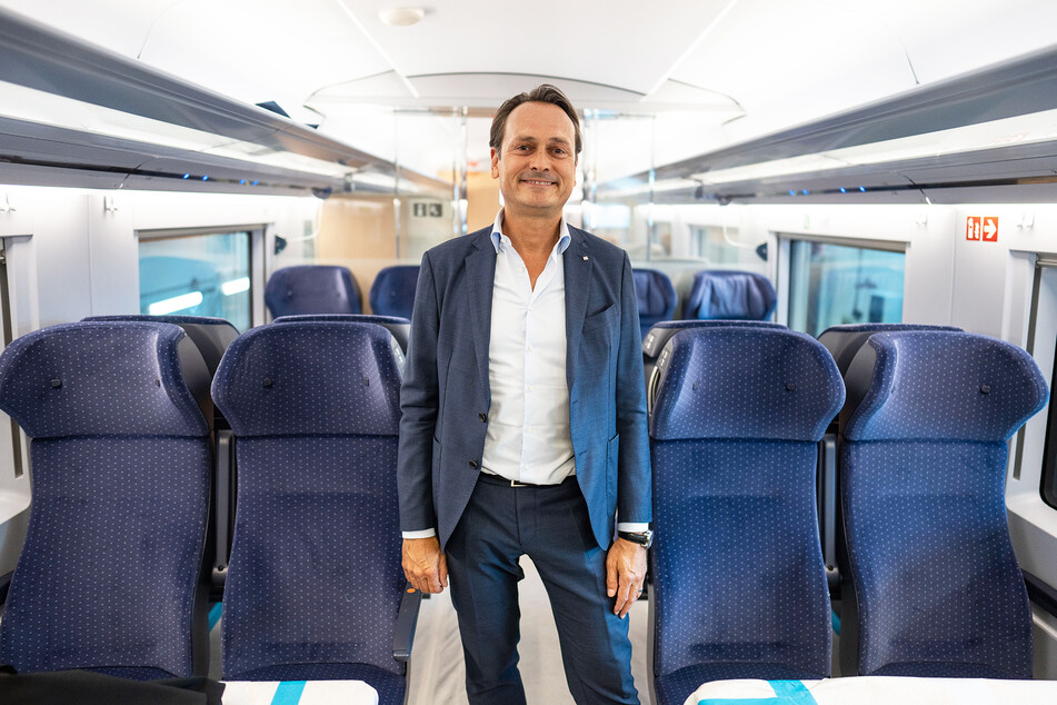 Michael Peterson (52) ist für den Fernverkehr der Deutschen Bahn verantwortlich.