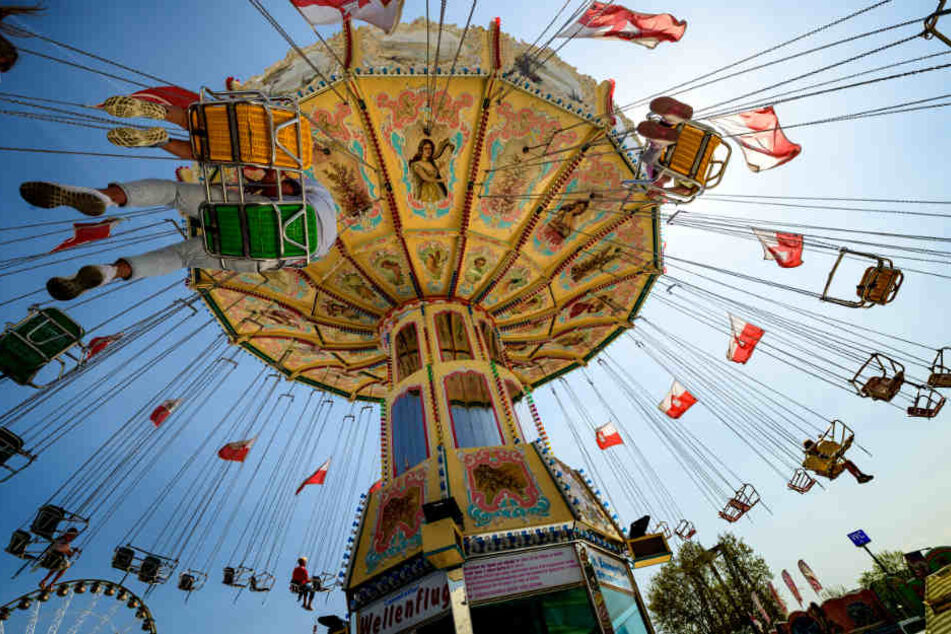 Das Stuttgarter Frühlingsfest hat am vergangenen Wochenende begonnen. Gleich zum Auftakt verguckte sich die Frau.