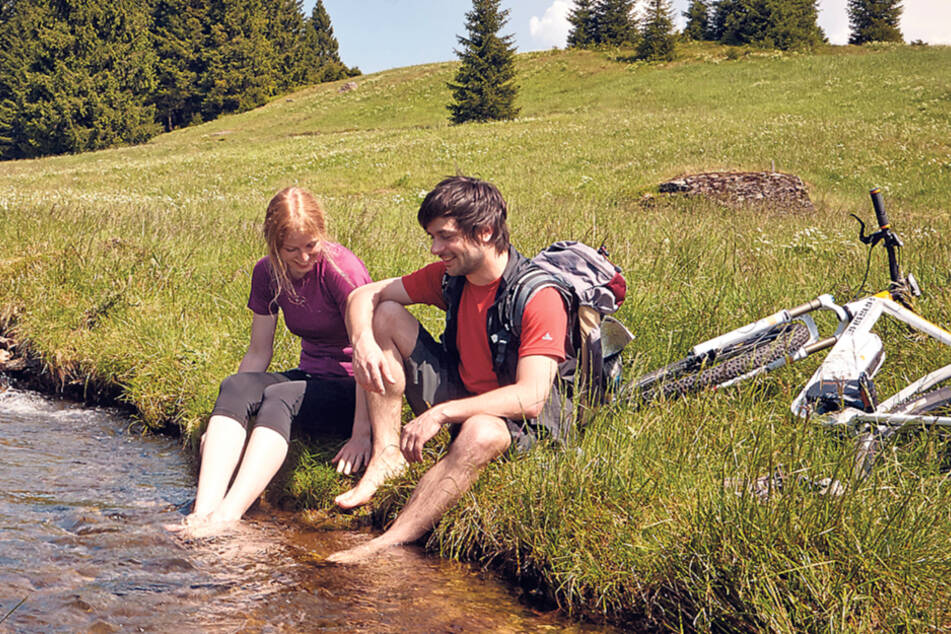 Landschaft mit Geschichte: Das Erzgebirge will als Tourismusdestination mit dem Welterbe-Titel national und international punkten.